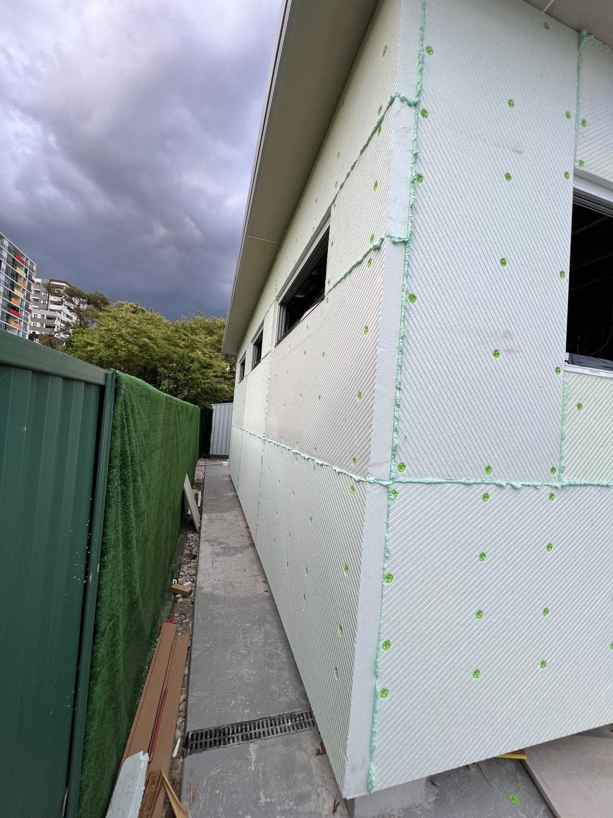 Green cladding 1