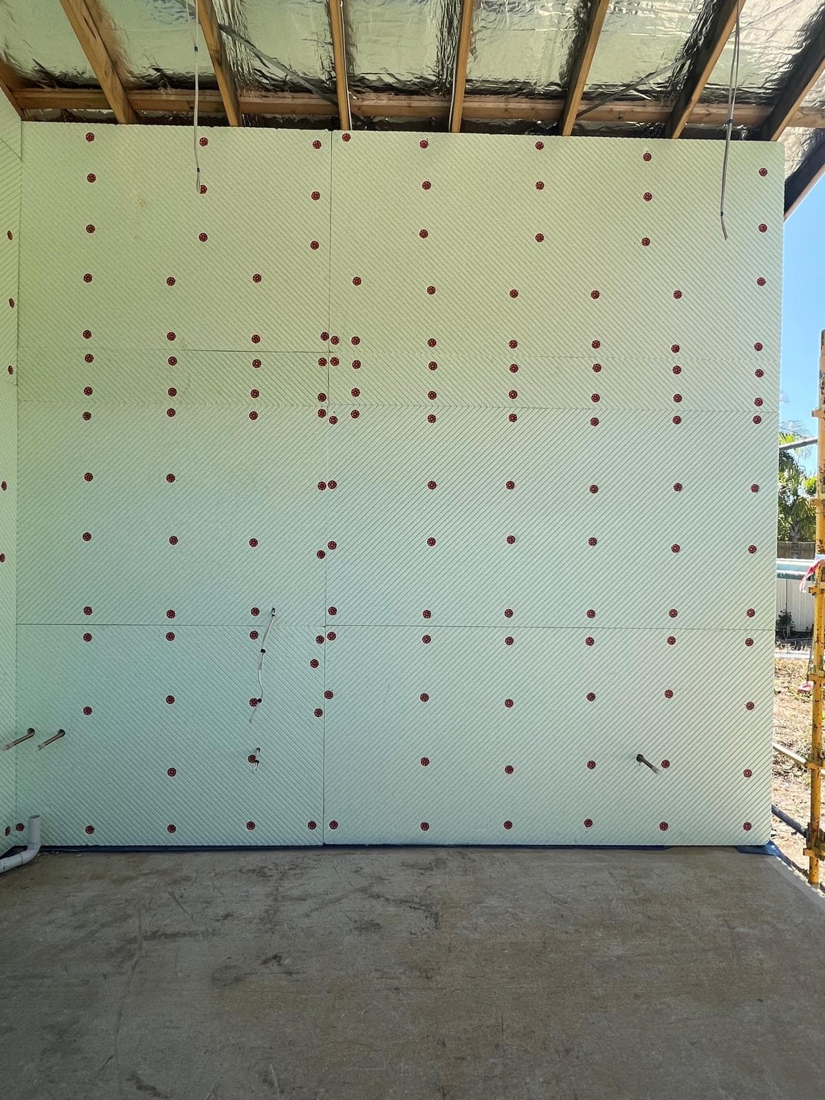 Red cladding example 1