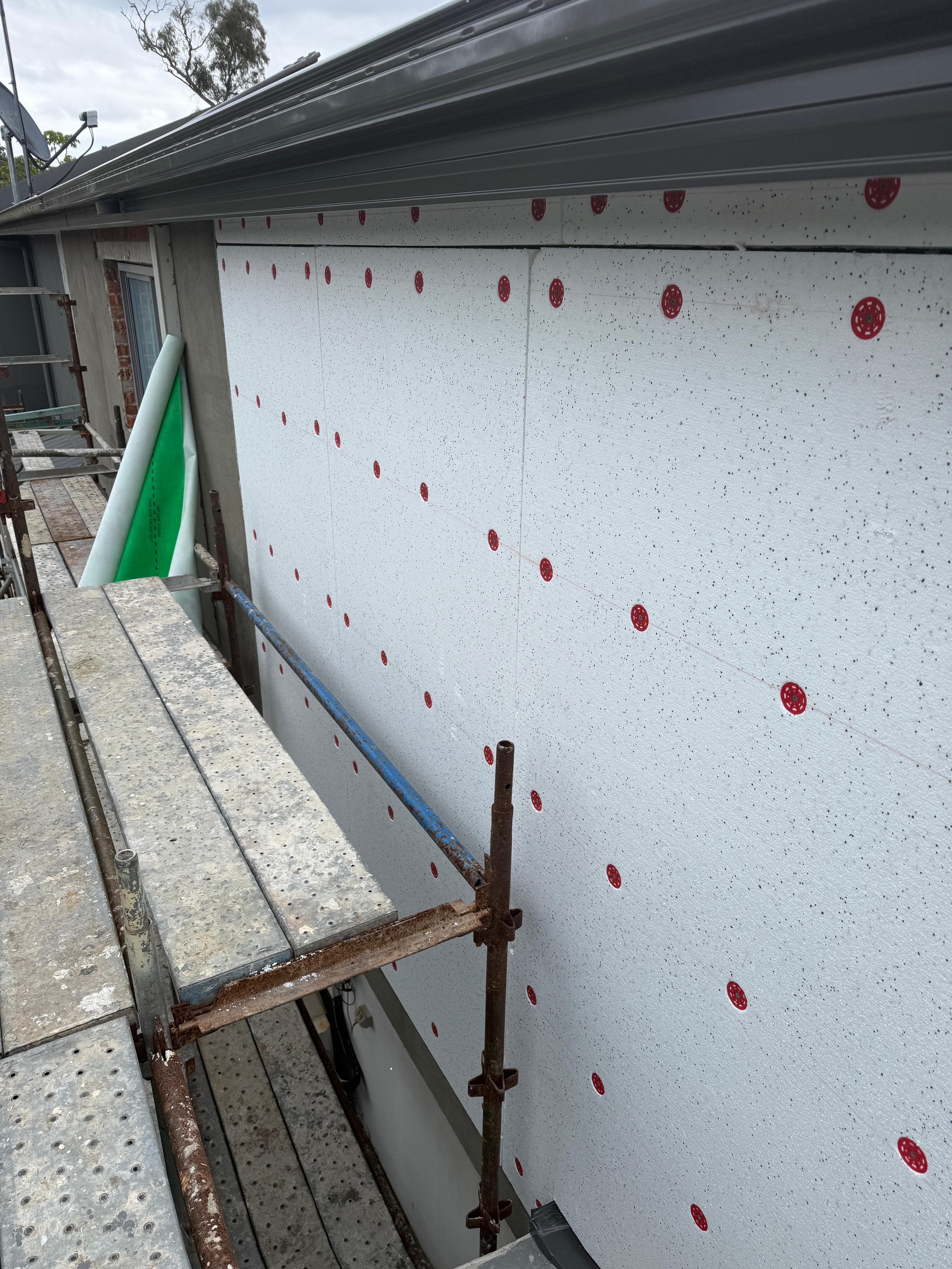 Premium Polystyrene Foam Cladding Installation